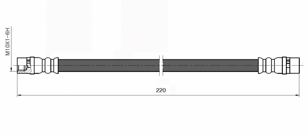 Flexible de frein National NBH6036