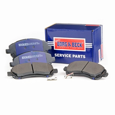 Kit de plaquettes de frein, frein à disque BORG & BECK BBP1609
