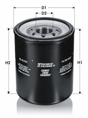 Filtre à huile TECNECO FILTERS OL1204T