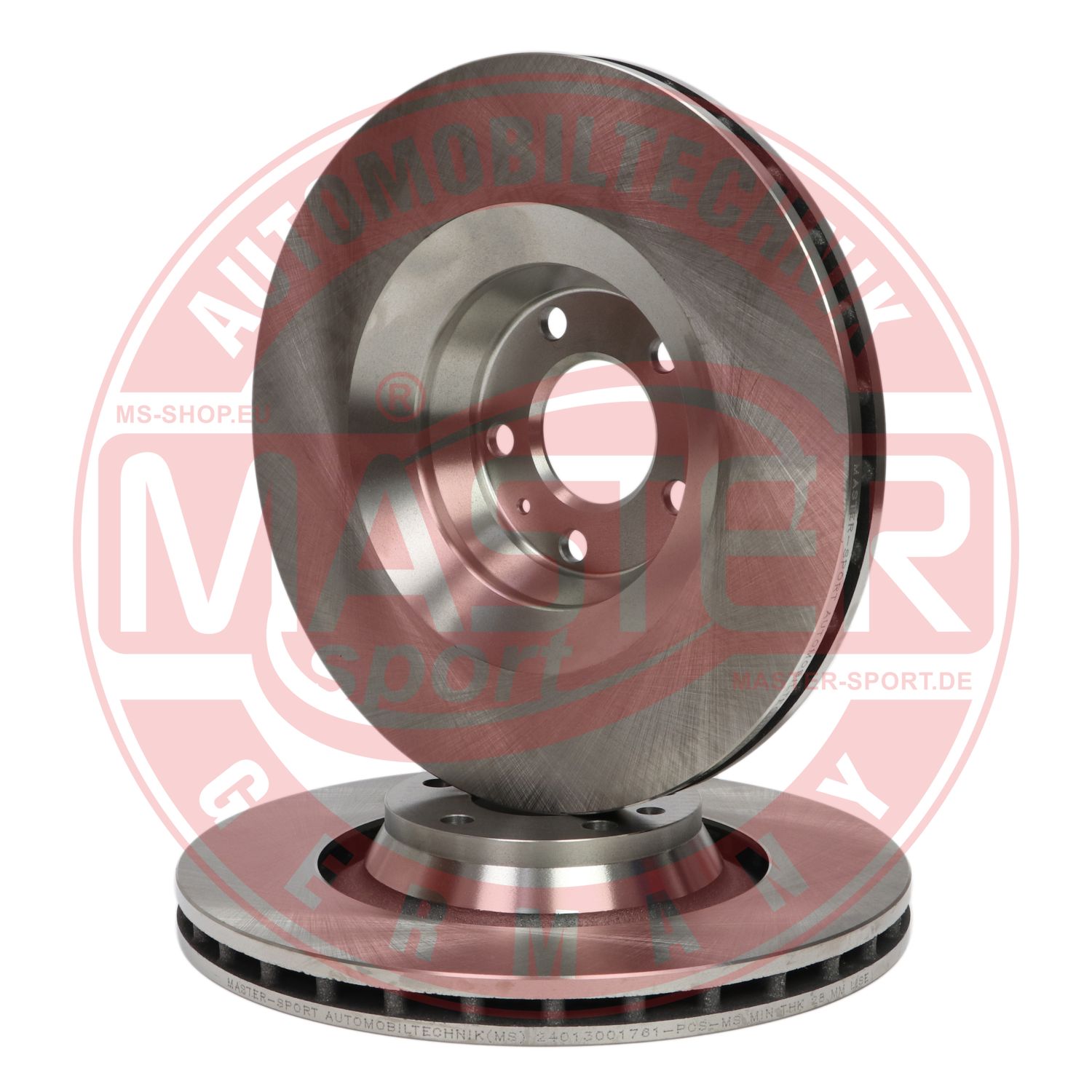 Disque de frein MASTER-SPORT GERMANY 24013001761-SET-MS