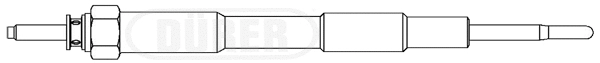 Bougie de préchauffage DÜRER DG241303