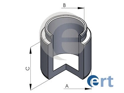 Piston, étrier de frein ERT 150235-C