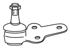 Rotule de suspension FRAP F4138