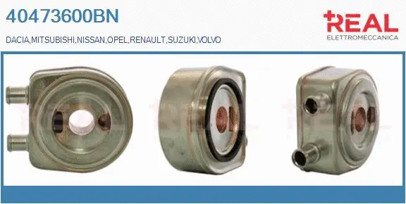 Radiateur d'huile REAL 40473600BN