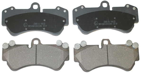 Kit de plaquettes de frein, frein à disque National NP2829