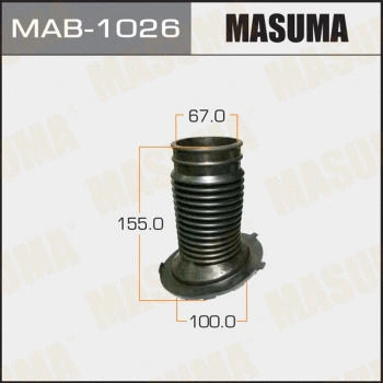 Kit de protection contre la poussière, amortisseur MASUMA MAB-1026