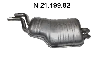 Silencieux arrière EBERSPÄCHER 21.199.82