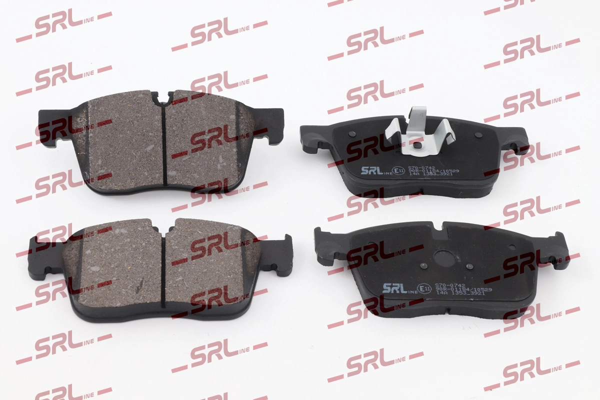 Kit de plaquettes de frein, frein à disque SRLine S70-0742