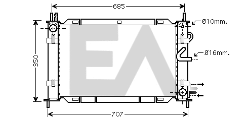 Module de refroidissement EACLIMA 38F22001