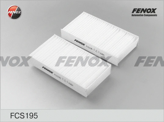 Filtre, air de l'habitacle FENOX FCS195