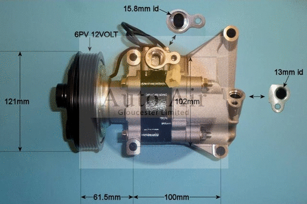Compresseur, climatisation AUTO AIR GLOUCESTER 14-2075P