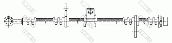 Flexible de frein GIRLING 9004100
