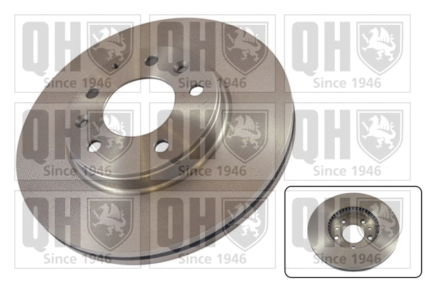 Disque de frein QUINTON HAZELL BDC5396