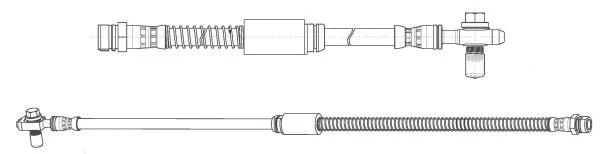 Flexible de frein CEF 514740