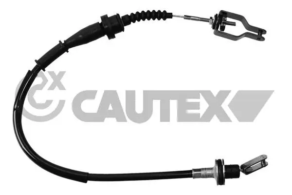 Tirette à câble, commande d'embrayage CAUTEX 069012