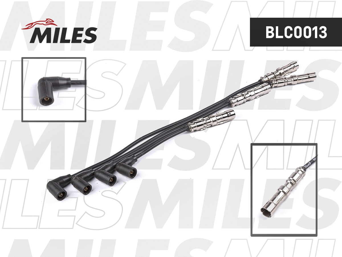 Kit de câbles d'allumage MILES BLC0013