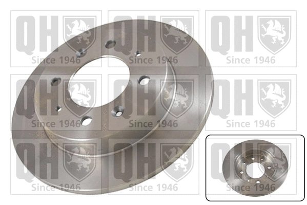 Disque de frein QUINTON HAZELL BDC5567