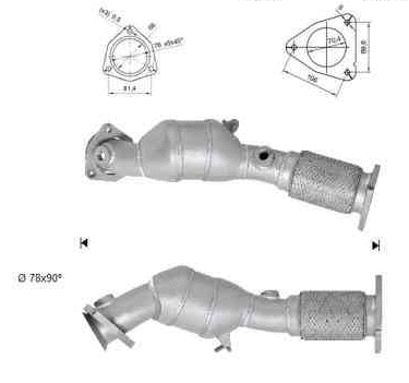 Catalyseur VEGAZ GmbH VK-435