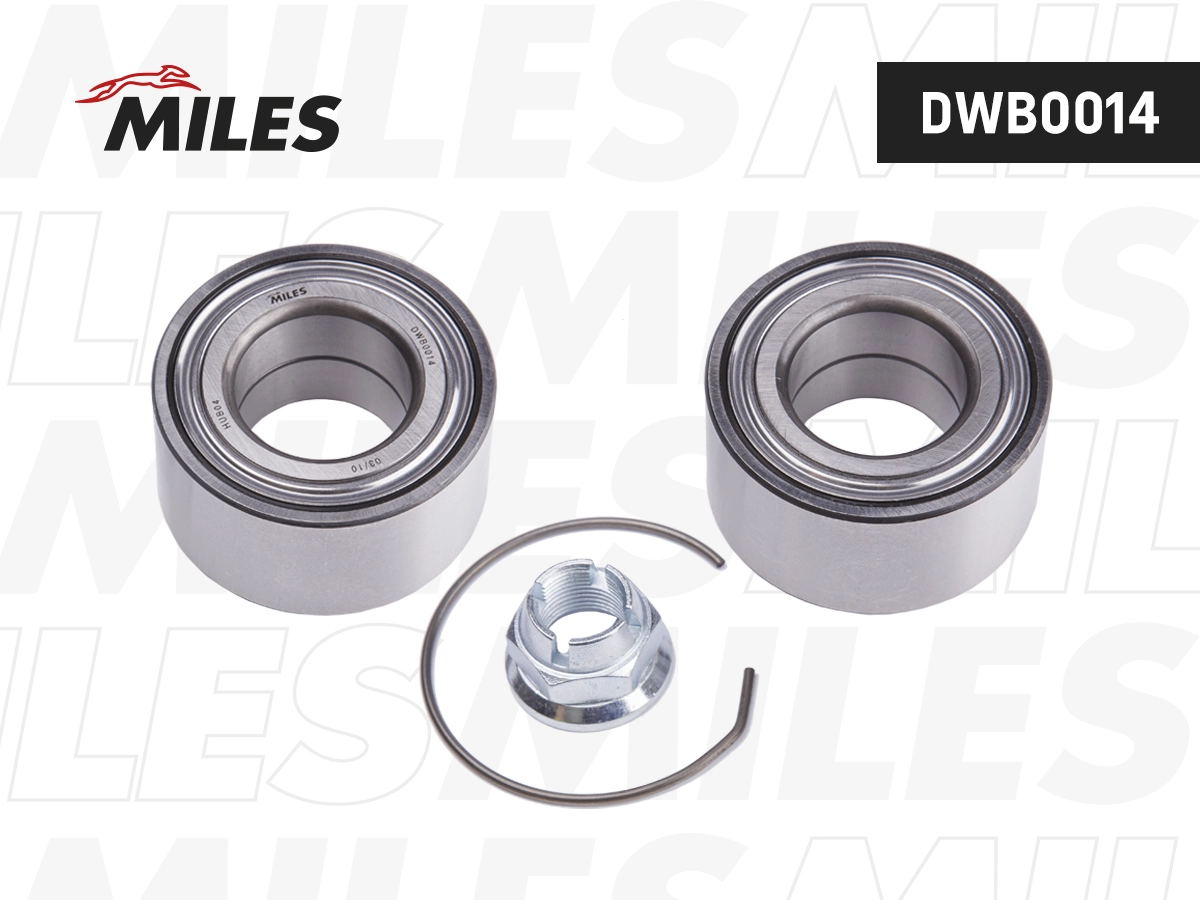 Kit de roulements de roue MILES DWB0014