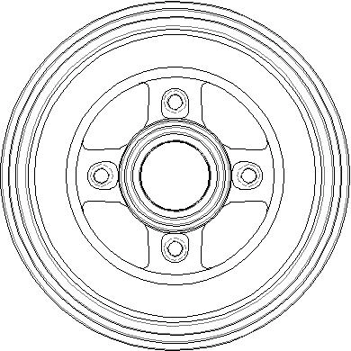 Tambour de frein National NDR376