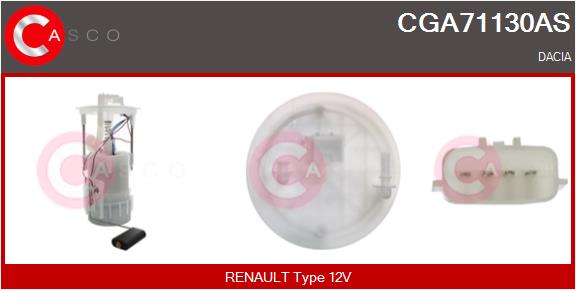 unité d'alimentation de carburant CASCO CGA71130AS