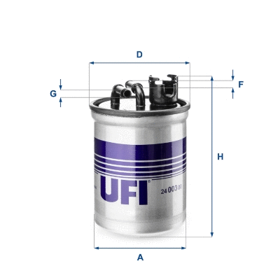 Filtre à carburant UFI 24.003.00