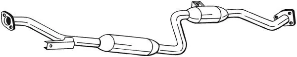 Silencieux central BOSAL 282-743