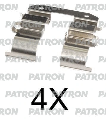 Kit d'accessoires, plaquette de frein à disque PATRON PSRK1112