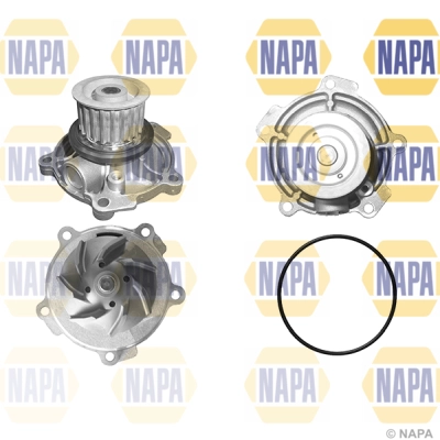 Pompe à eau, refroidissement du moteur NAPA NWP1084