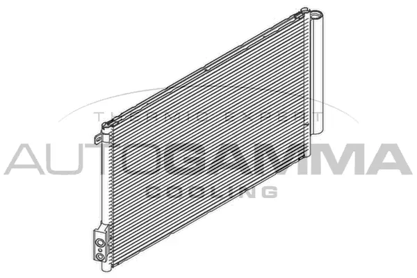 Condenseur, climatisation AUTOGAMMA 107290