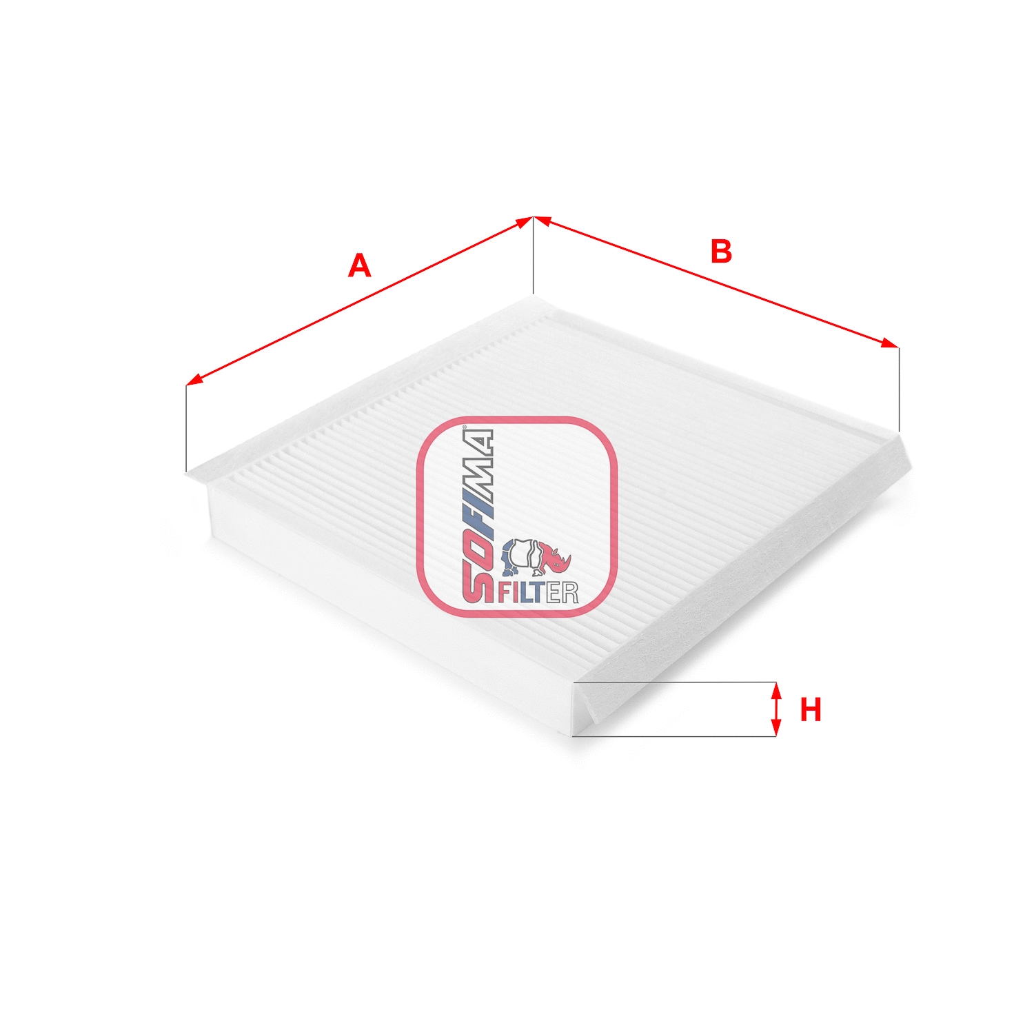 Filtre, air de l'habitacle SOFIMA S 3118 C