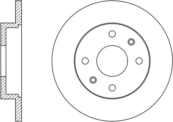 Disque de frein FIT FR0110