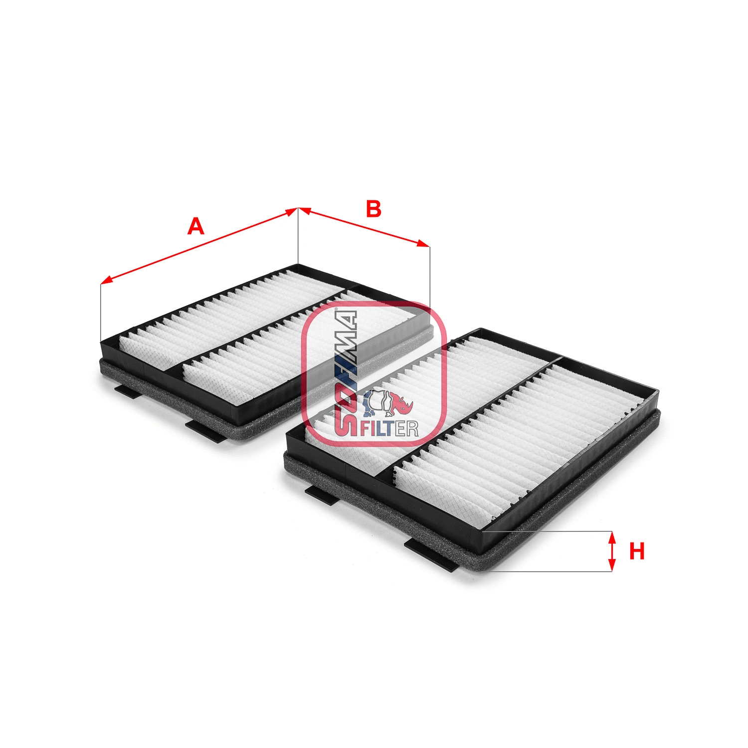 Filtre, air de l'habitacle SOFIMA S 3234 C