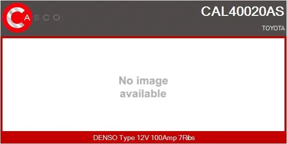 Alternateur CASCO CAL40020AS