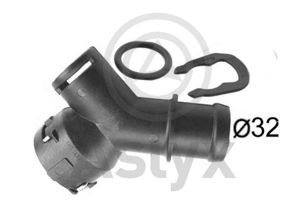 Bride de liquide de refroidissement Aslyx AS-535835