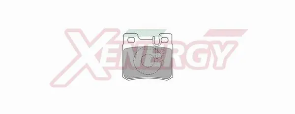 Kit de plaquettes de frein, frein à disque AP XENERGY X40436
