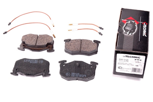 Kit de plaquettes de frein, frein à disque PROTECHNIC PRP0128