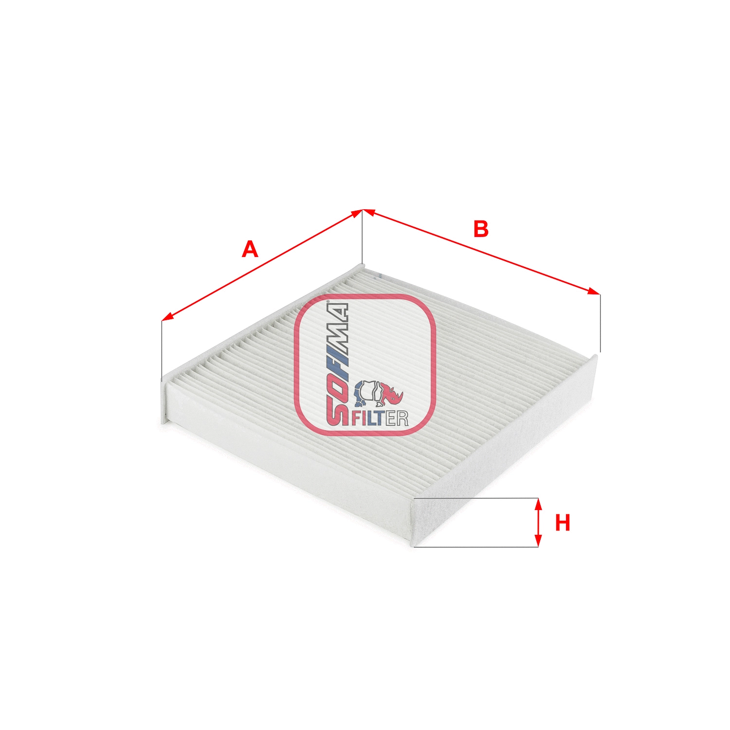 Filtre, air de l'habitacle SOFIMA S 3321 C