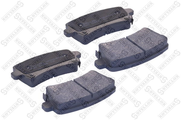 Kit de plaquettes de frein, frein à disque STELLOX 000 045-SX
