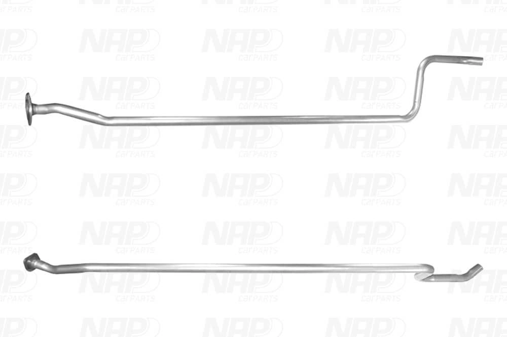 Tuyau d'échappement NAP carPARTS CAC10612