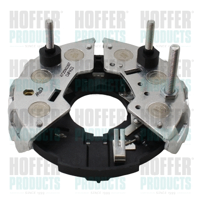 Pont de diodes, alternateur HOFFER 52201