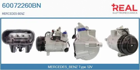 Compresseur, climatisation REAL 60072260BN
