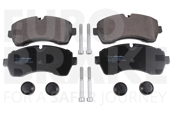 Kit de plaquettes de frein, frein à disque EUROBRAKE 5502223364