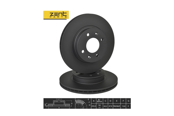 Disque de frein ZentParts Z06283