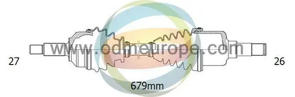 Arbre de transmission 4X4 ESTANFI EST-18-141170