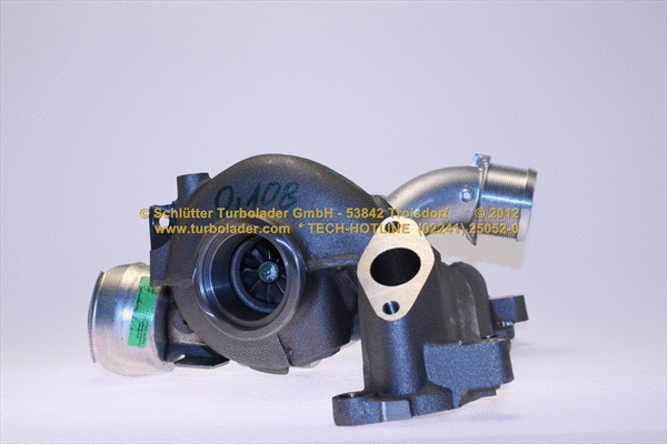 Turbocompresseur, suralimentation SCHLÜTTER TURBOLADER 172-08180MAX