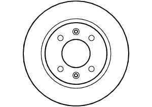 Disque de frein ABTEX BD1269V