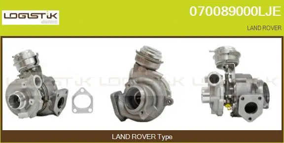 Turbocompresseur, suralimentation LGK 070089000LJE
