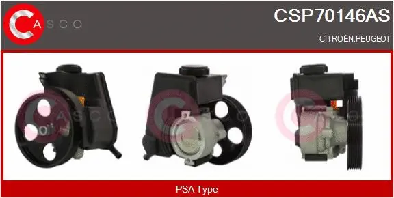 Pompe hydraulique, direction CASCO CSP70146AS
