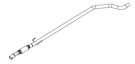 Tuyau d'échappement Vellerand 14416